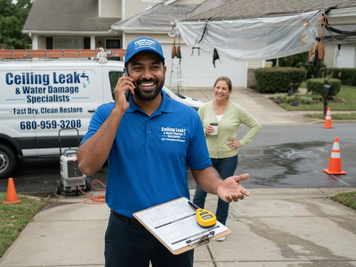 Ceiling Leak Cleanup Galt, IA FAQs